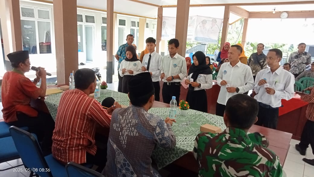 Pembukaan Ujian Penyaringan Pengisian Perangkat Desa Mandala Jabatan Sekretaris Desa Mandala Kecamatan Cimanggu