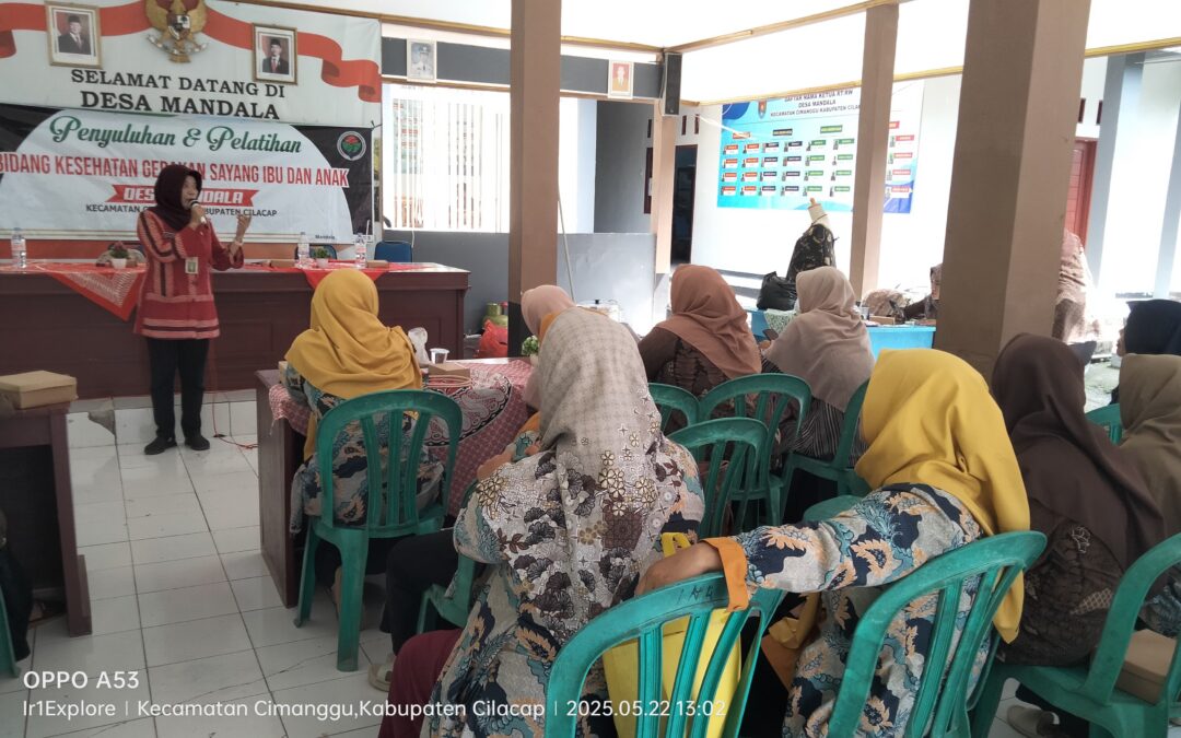 Penyuluhan Gerakan Sayang Ibu dan Anak (GSIB) Desa Mandala