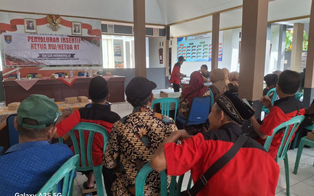 Penyaluran Insentif RT/RW Bulan Juni 2025
